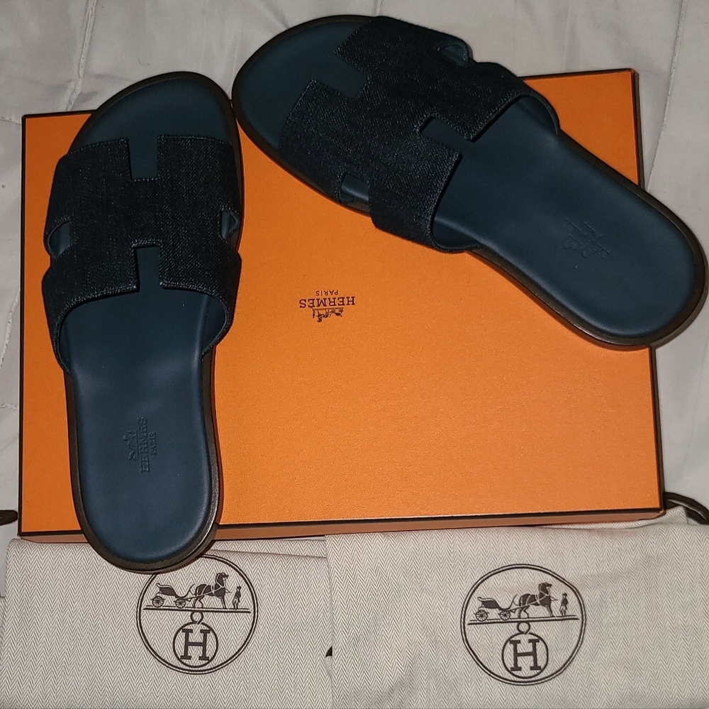 Authentic preloved Hermès izir sandal for men
